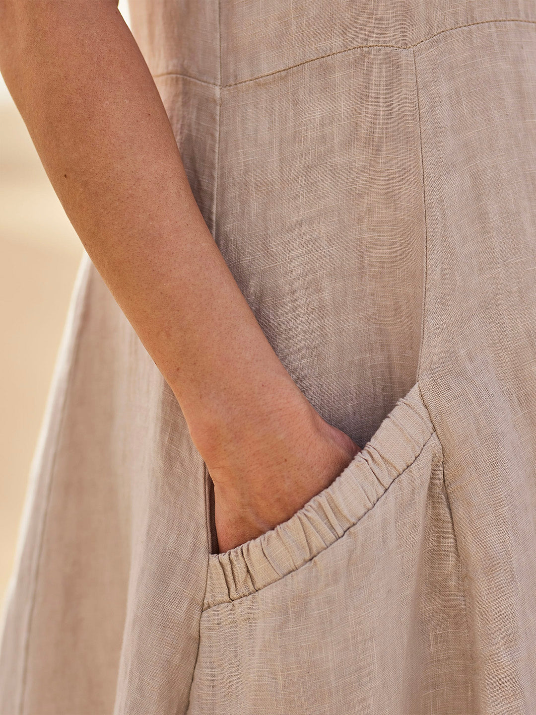 Sophia | Comodo Abito in Cotone con Tasche 2