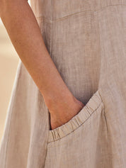 Sophia | Comodo Abito in Cotone con Tasche 2
