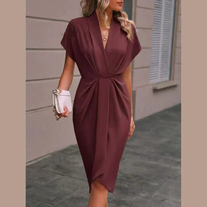 Sophia | Elegante Abito Avvolgente Femminile 4