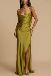 Sophia | Elegante Abito Lungo Cerimonia con Spacco 1