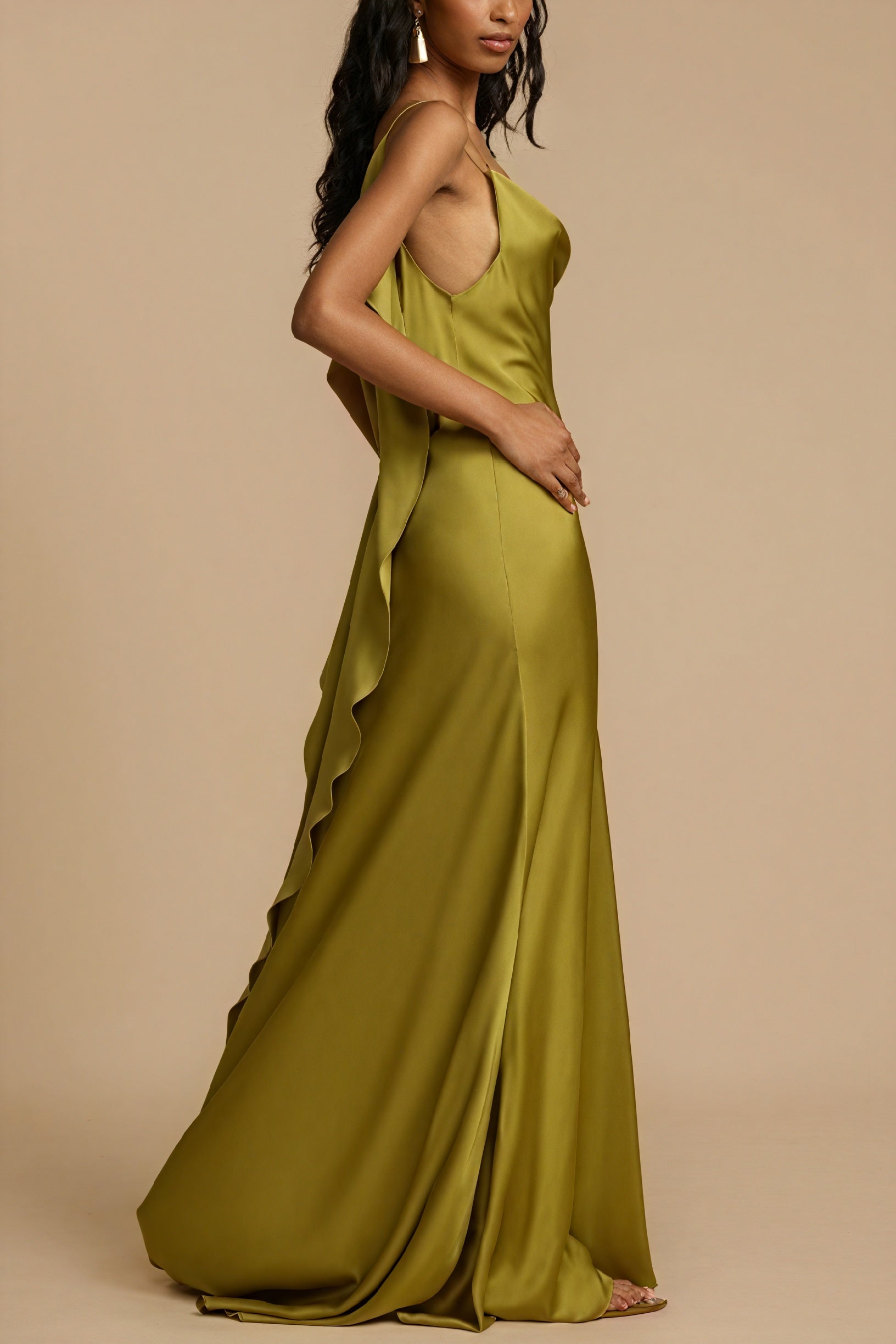Sophia | Elegante Abito Lungo Cerimonia con Spacco 2