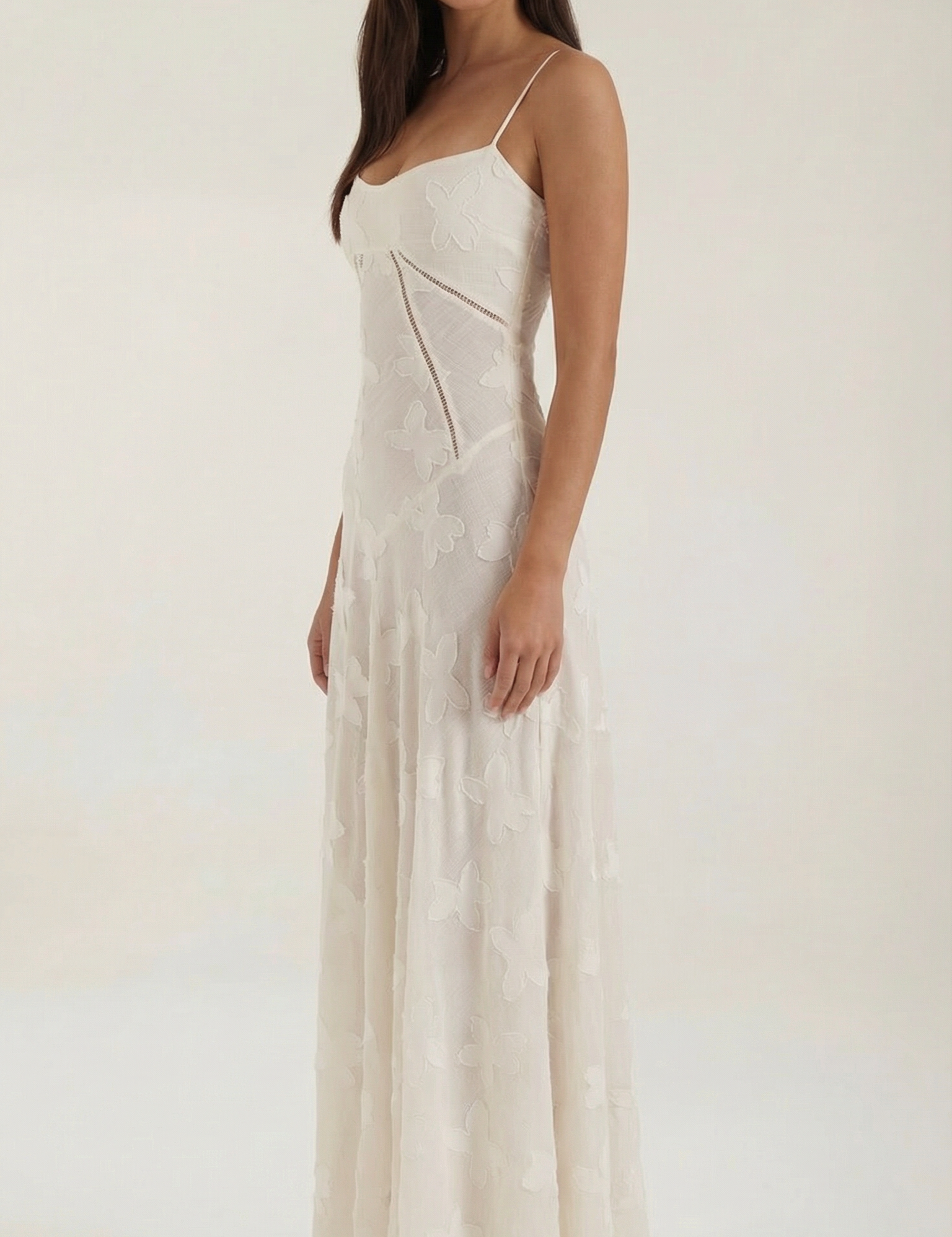 Sophia | Elegante Abito Lungo in Pizzo 1