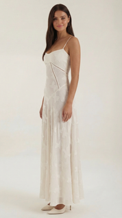 Sophia | Elegante Abito Lungo in Pizzo 1