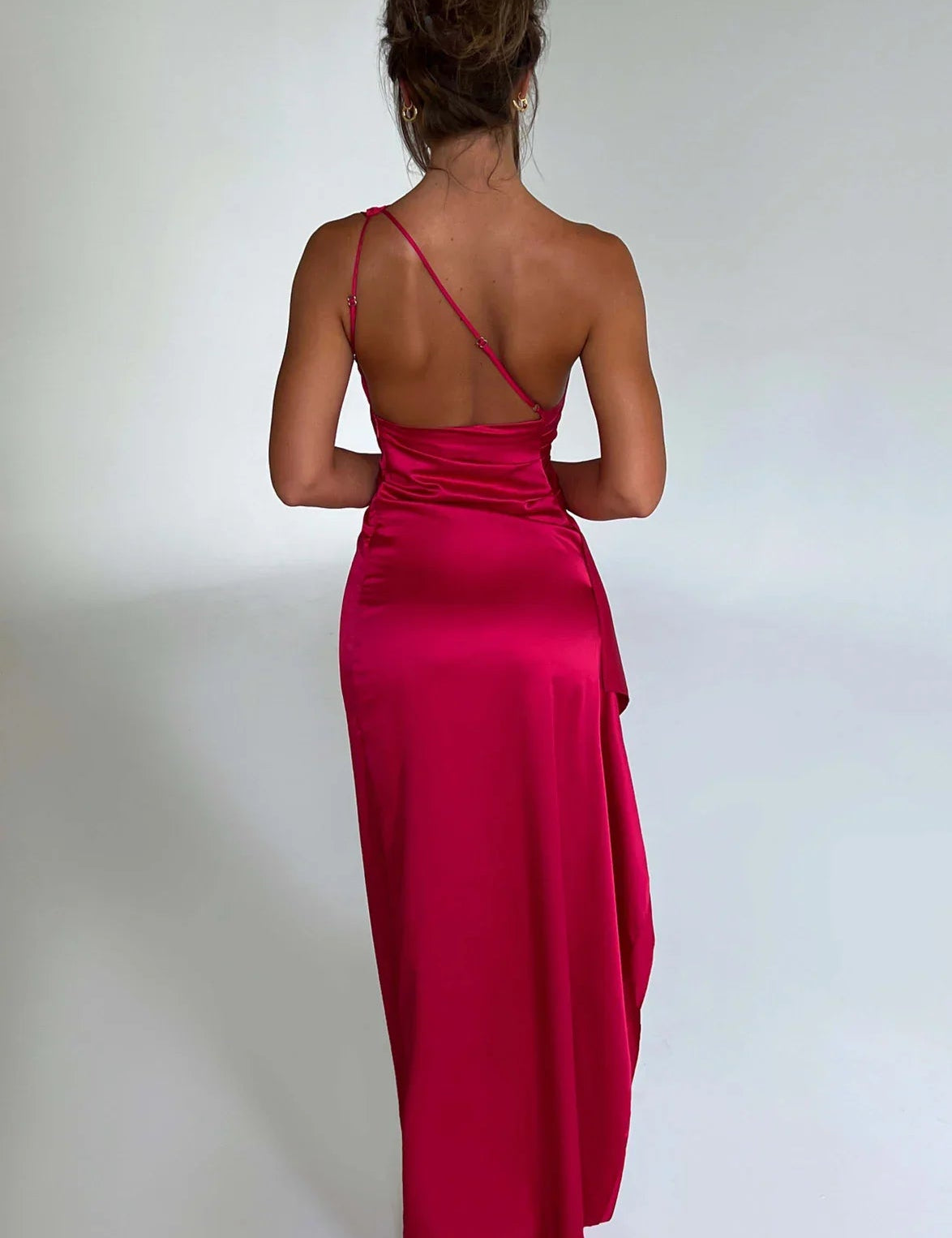 Sophia | Elegante Abito Plissettato con Spacco 1