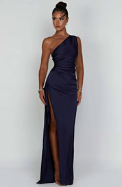 Sophia | Elegante Abito Plissettato con Spacco 11
