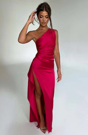 Sophia | Elegante Abito Plissettato con Spacco 2