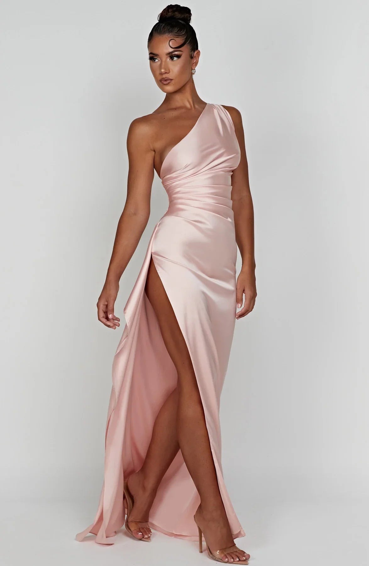 Sophia | Elegante Abito Plissettato con Spacco 8