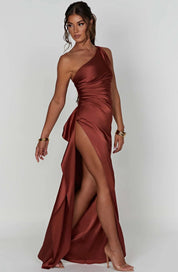 Sophia | Elegante Abito Plissettato con Spacco 9