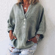 Sophia | Elegante Camicetta Abbottonata Donna Casual 0