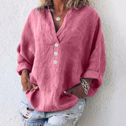Sophia | Elegante Camicetta Abbottonata Donna Casual 3
