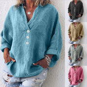 Sophia | Elegante Camicetta Abbottonata Donna Casual 5