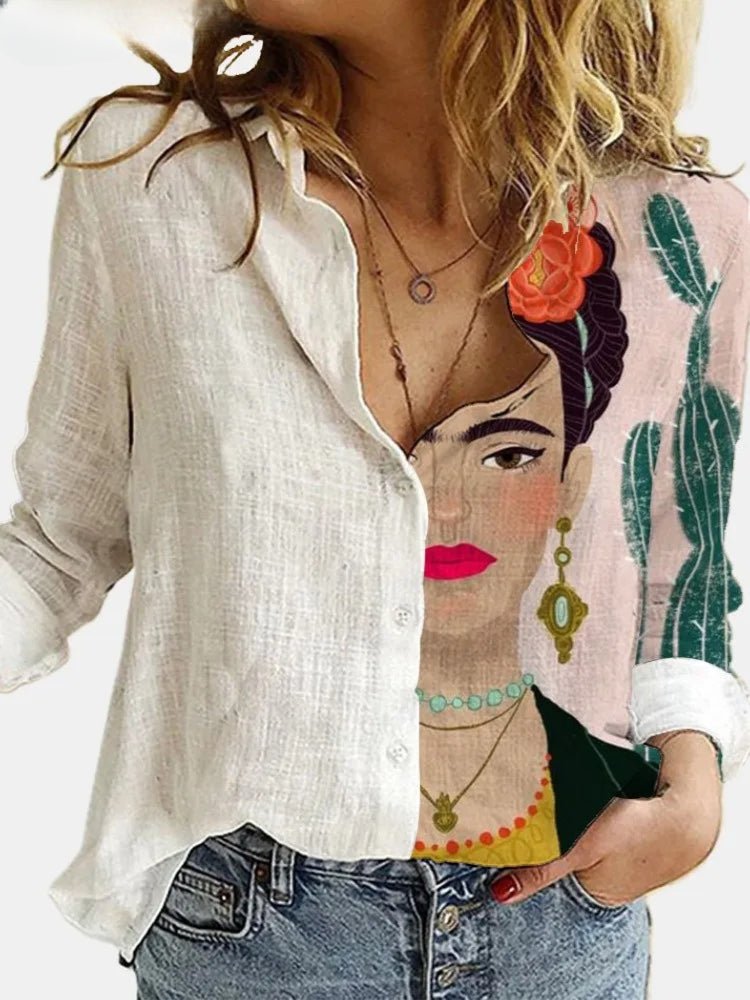 Sophia | Elegante Camicia Floreale 1