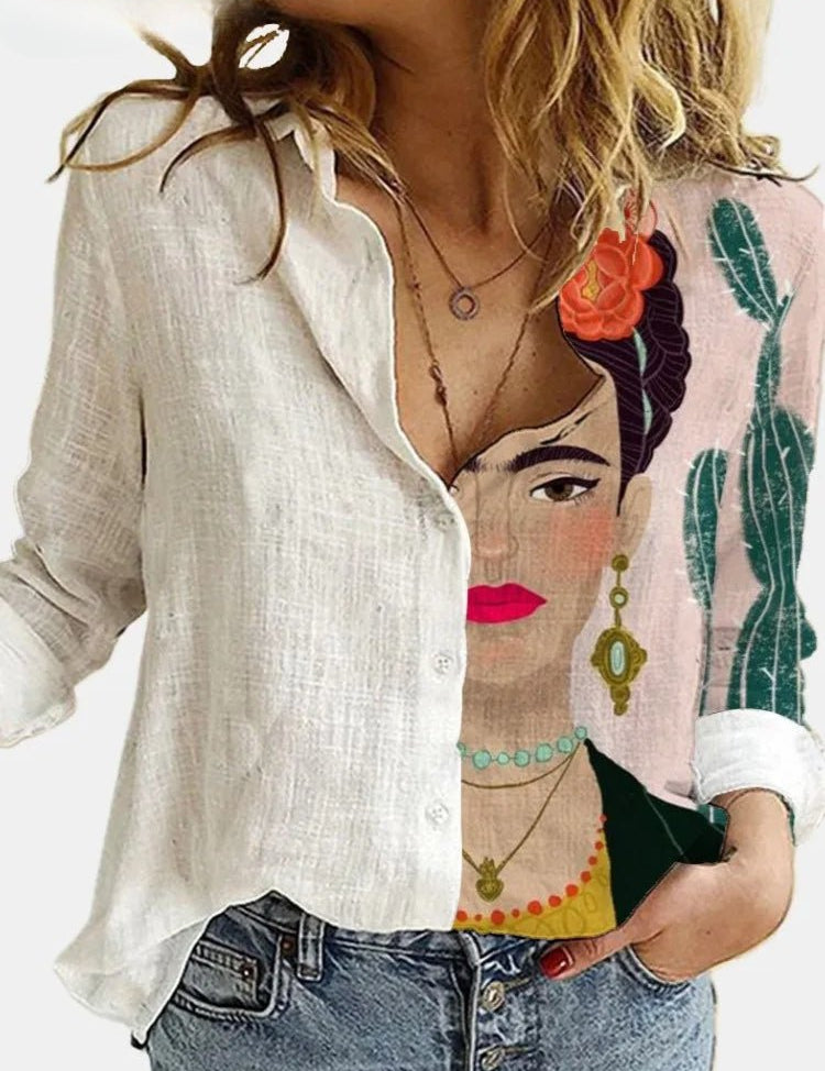 Sophia | Elegante Camicia Floreale 1