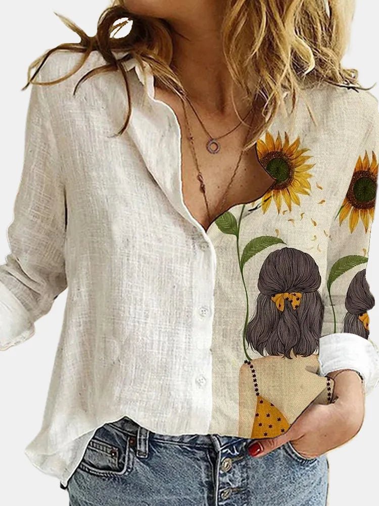 Sophia | Elegante Camicia Floreale 4
