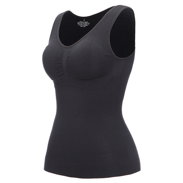Sophia | Elegante Canotta Corretta con Reggiseno Integrato 0