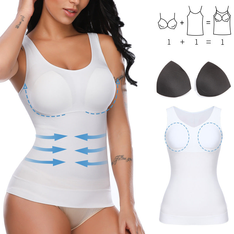 Sophia | Elegante Canotta Corretta con Reggiseno Integrato 1