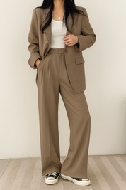 Sophia | Elegante Completo Donna con Giacca e Pantaloni Classico e Sofisticato 0