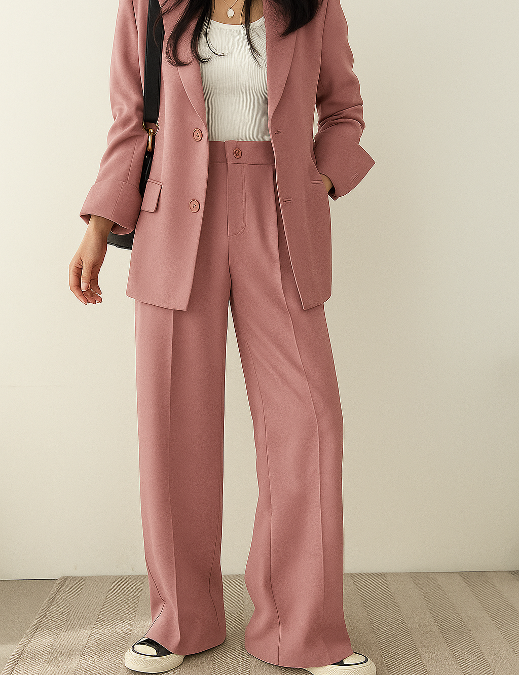 Sophia | Elegante Completo Donna con Giacca e Pantaloni Classico e Sofisticato 1