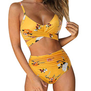 Sophie | Colorato Bikini Vita Alta da Donna Estivo Elegante 1