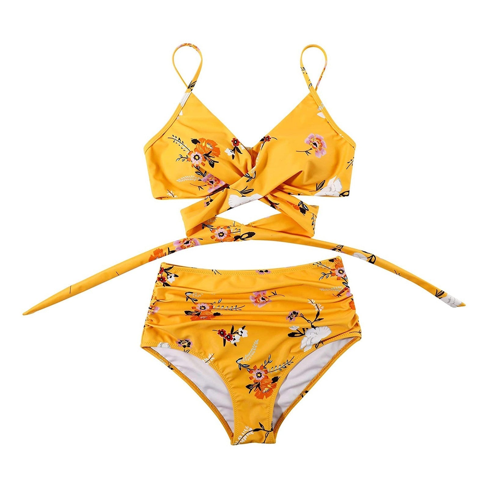 Sophie | Colorato Bikini Vita Alta da Donna Estivo Elegante 2