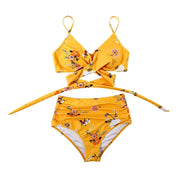 Sophie | Colorato Bikini Vita Alta da Donna Estivo Elegante 2