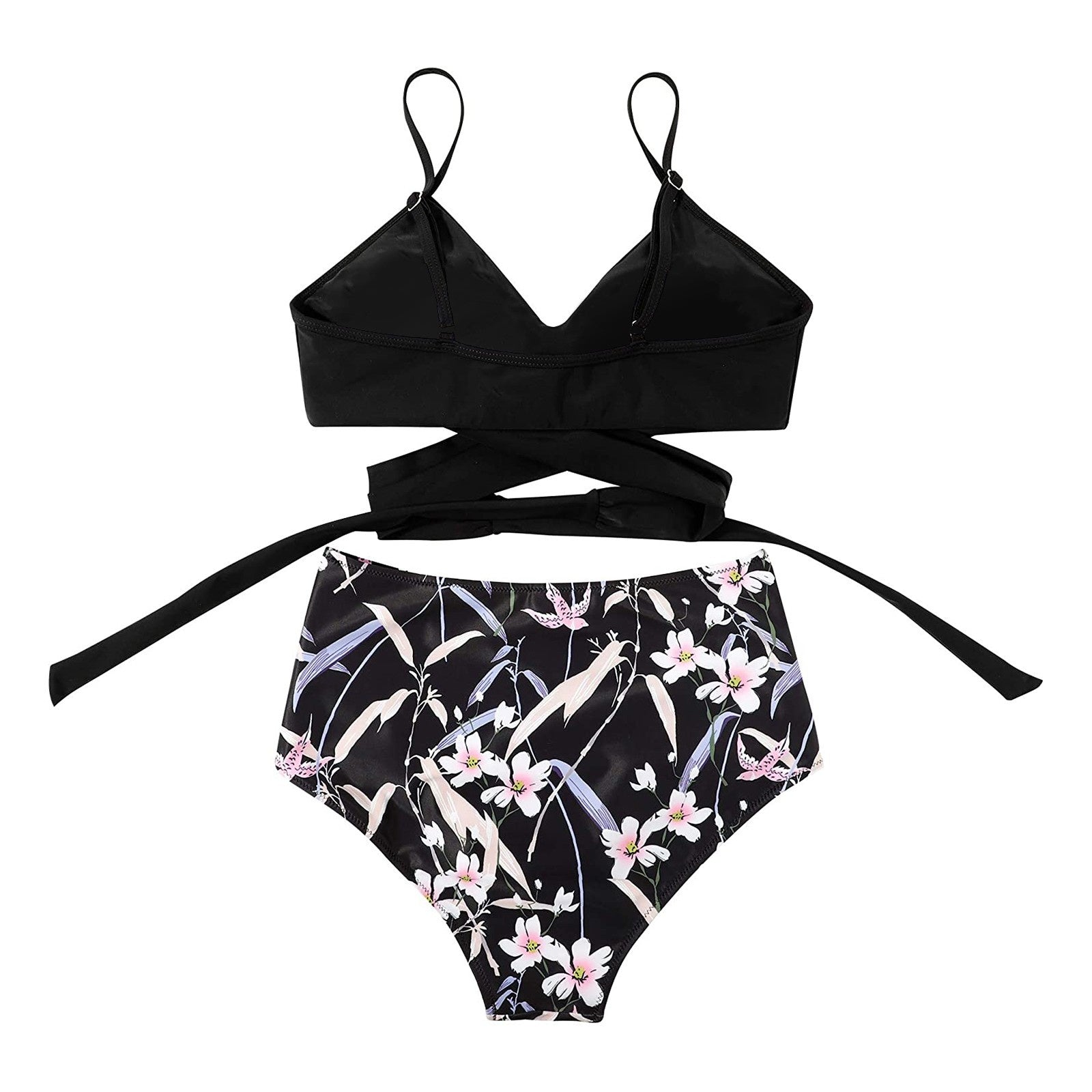 Sophie | Colorato Bikini Vita Alta da Donna Estivo Elegante 7