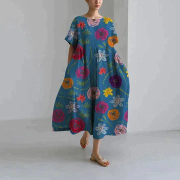Sophie | Elegante Abito Estivo Floreale per Donna 6