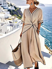Sophie | Elegante Abito Estivo a Righe per Donna 2
