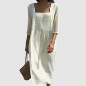 Sophie | Elegante Abito Estivo in Lino per Donna 1