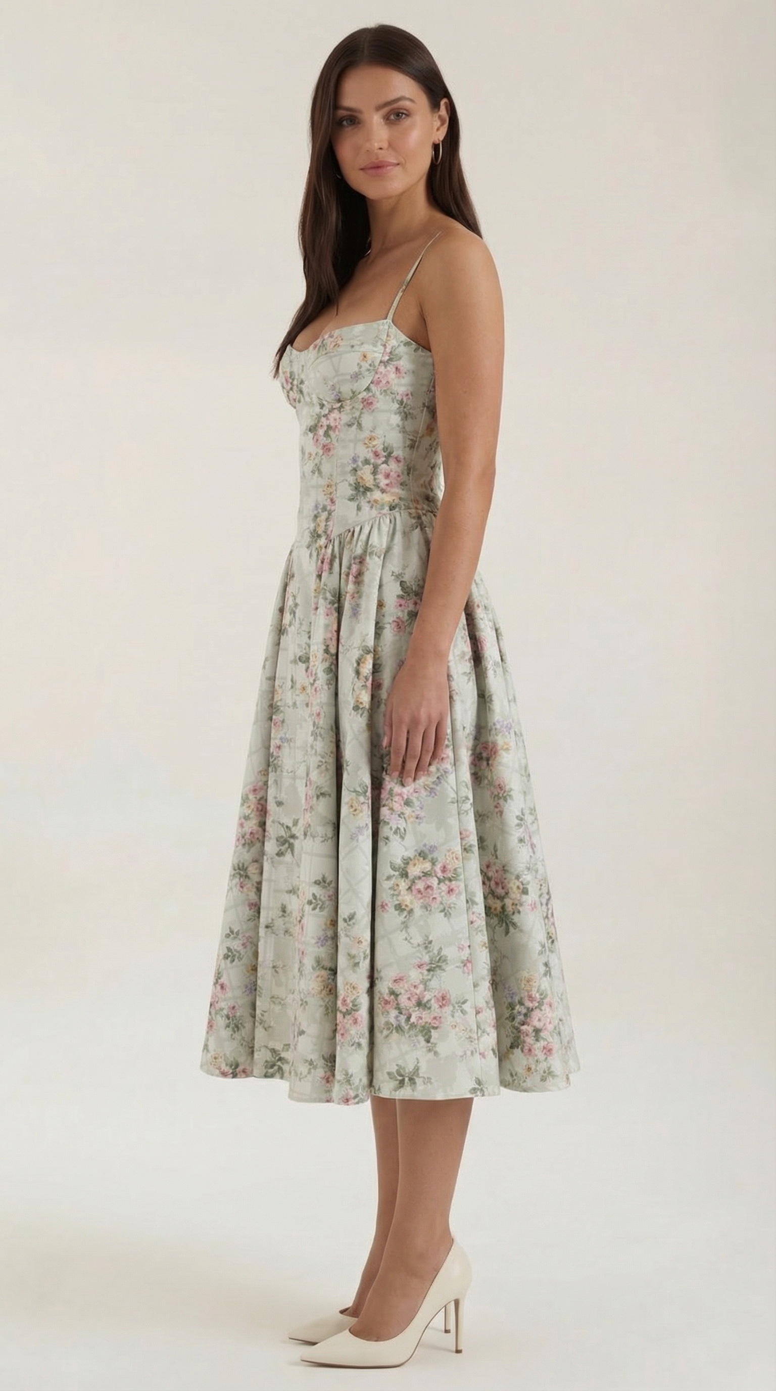 Sophie | Elegante Abito Midi a Corsetto 1