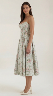 Sophie | Elegante Abito Midi a Corsetto 1