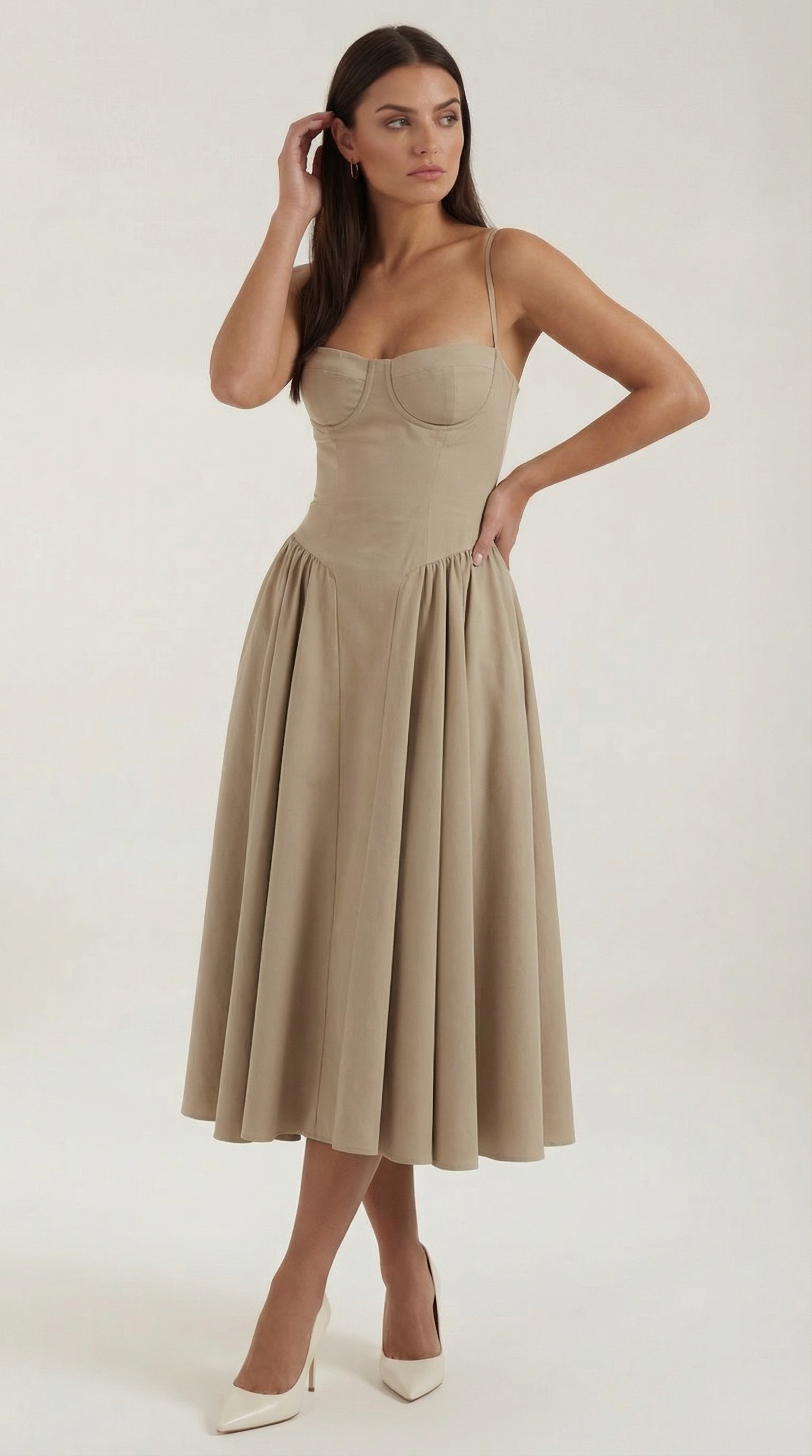 Sophie | Elegante Abito Midi a Corsetto 10