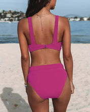 Sophie | Elegante Bikini Estivo a Vita Alta con Scollo a V 6