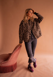 Sophie | Elegante Bomber Leopardato Da Donna 3
