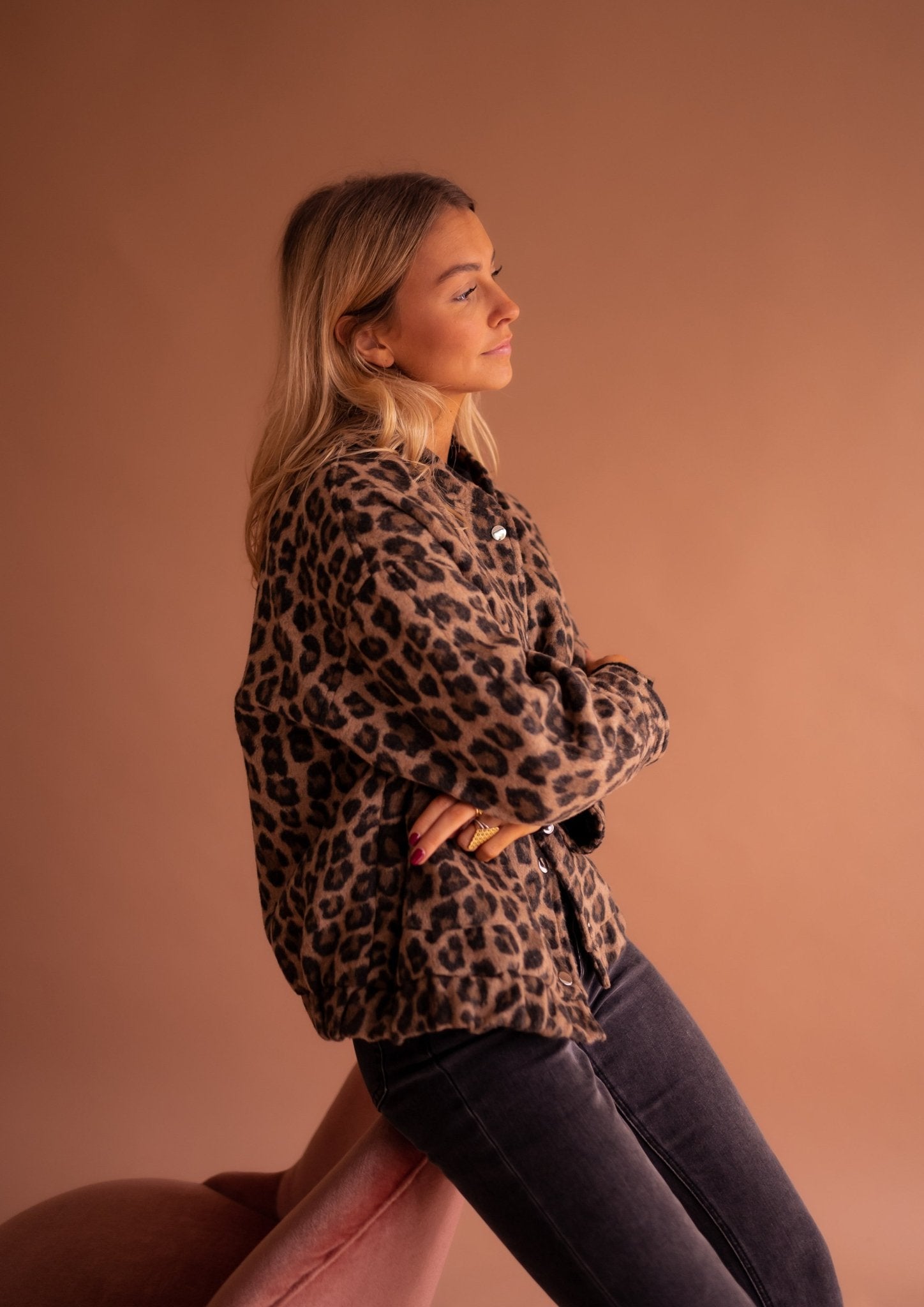 Sophie | Elegante Bomber Leopardato Da Donna 5