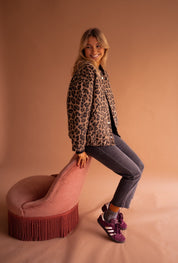 Sophie | Elegante Bomber Leopardato Da Donna 7