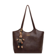 Sophie | Elegante Grande Borsa Shopping Rossa in Pelle Vegana 2