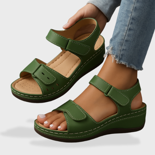 Sophie | Eleganti Sandali Bassi Donna Comodi e Ortopedici 1
