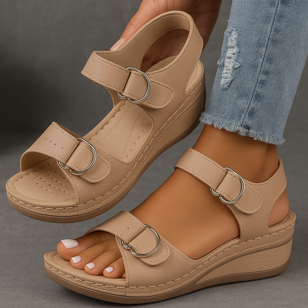 Sophie | Eleganti Sandali Bassi Donna Comodi e Ortopedici 5