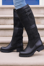 Sophie | Eleganti Stivali Donna con Gore-Tex e Fibbie per Autunno Inverno 4