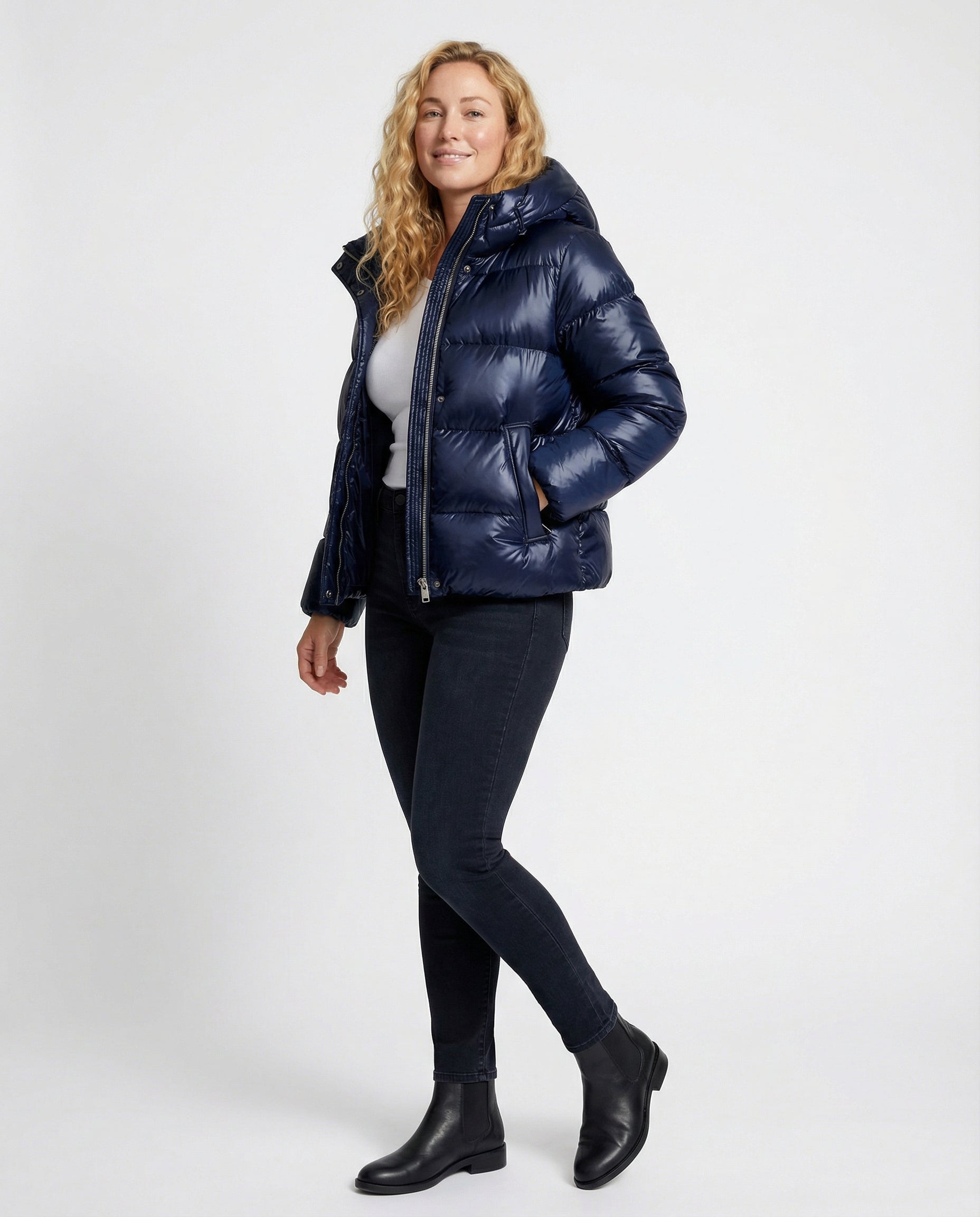 Sophie | Giacca Invernale Donna Trapuntata con Cappuccio e Tasche 1