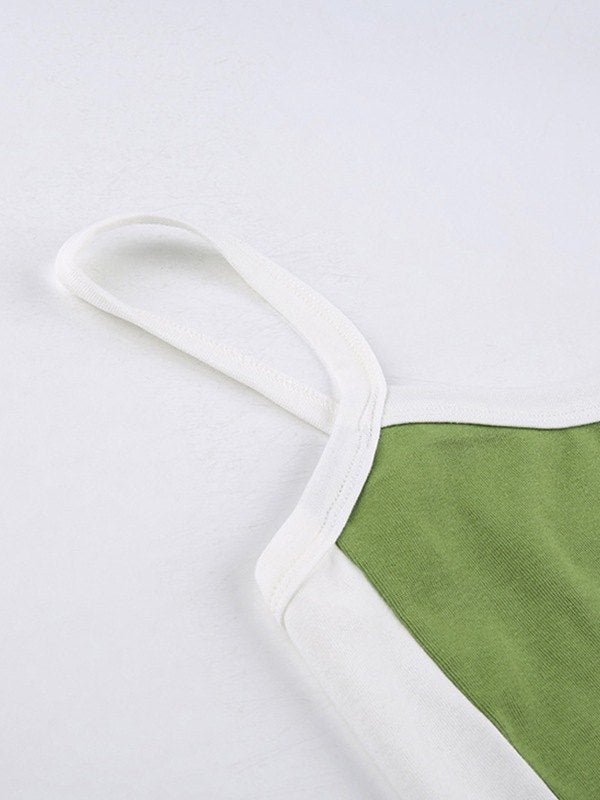Sophie | Slim Fit Canottiere Donna con Righe a Contrasto 4