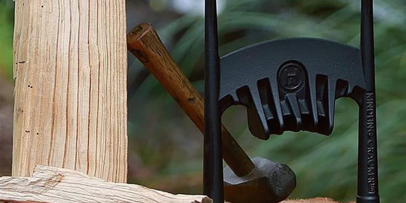 Spaccalegna Manuale Ergonomico con Design Sicuro e Compatto | Ideale per Legna da Ardere 4