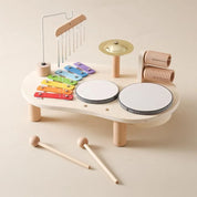 Stazione Musicale Montessori | Strumenti in Legno Colorati per Bambini con Design Sicuro e Divertimento Educativo per Sviluppo Creativo 4