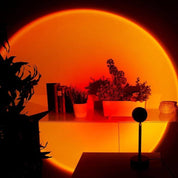 SunsetGlow | Elegante Lampada da Tavolo LED per Atmosfera Rilassante 4