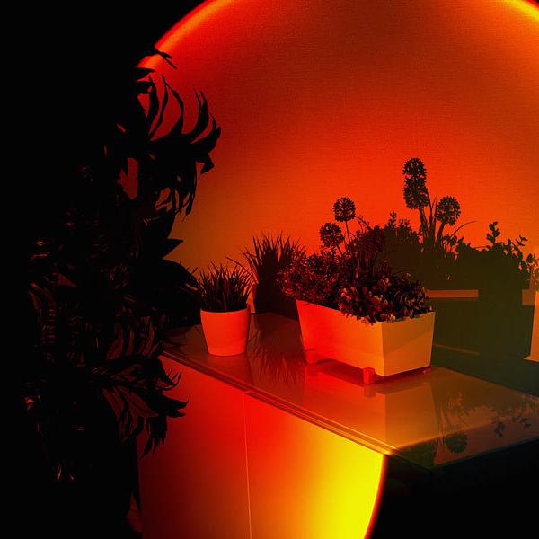 SunsetGlow | Elegante Lampada da Tavolo LED per Atmosfera Rilassante 5