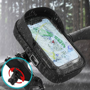 Supporto per Telefono Moto | Porta Cellulare Impermeabile con Rotazione 360° | Compatibile con Smartphone da 4,5 a 6,4 Pollici 3
