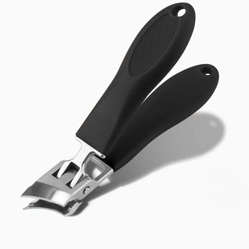 Tagliaunghie Extra Largo in Acciaio Inossidabile con Protezione Antispruzzo | Ergonomico per Unghie Spesse e Dure 5