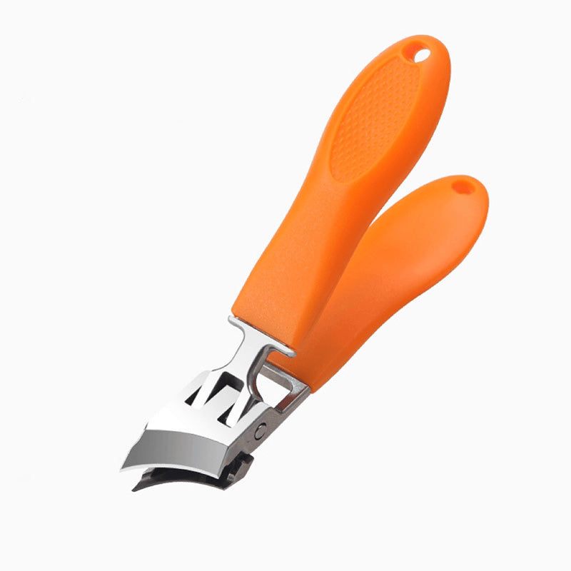 Tagliaunghie Extra Largo in Acciaio Inossidabile con Protezione Antispruzzo | Ergonomico per Unghie Spesse e Dure 7