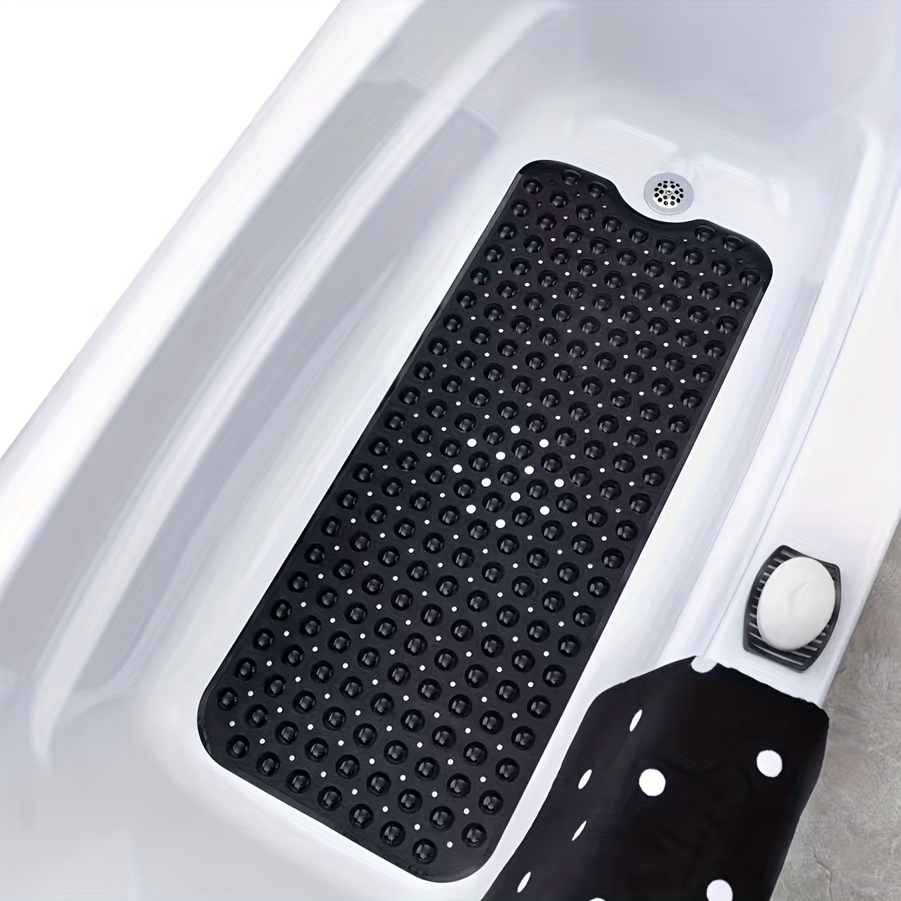 Tappetino da Bagno Antiscivolo XL con Ventose e Drenaggio | Sicurezza e Comfort per Doccia e Bagno 1